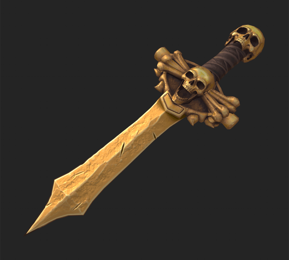Official Golden Sword render